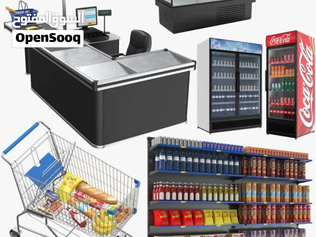 رفوف سوبر ماركت رفوف بقاله رفوف تخزين