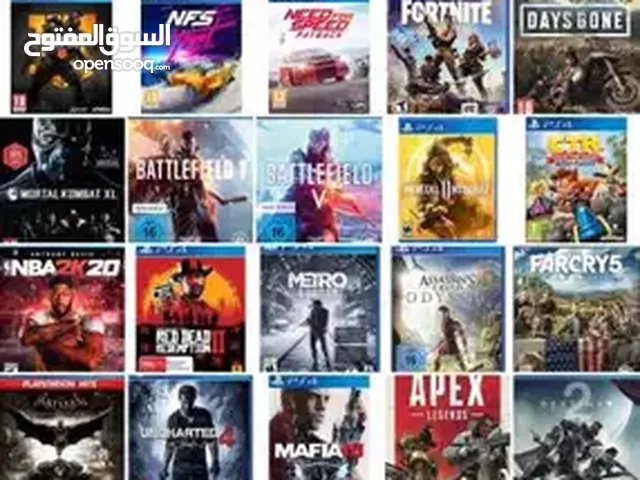 CDs PlayStation4 & PlayStation5