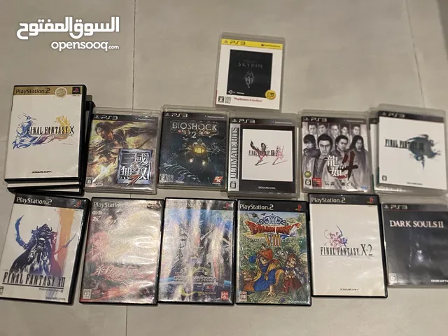 العاب سوني 2 - 3 مستعمله بنسخه اليابانيه!