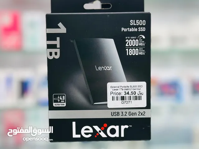 EXTERNAL PORTABLE LEXAR SSD 1TB