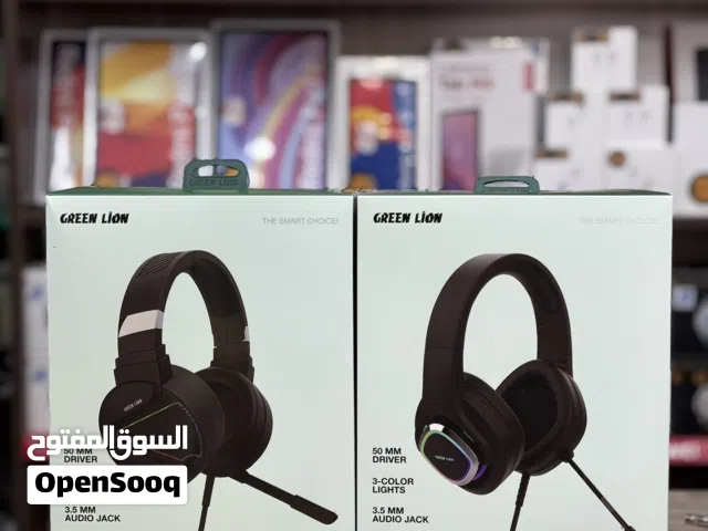 سماعة محيطية مع مايك من شركة جرينن ضمان سنة  GAMING HEADPHONE GP27X    GP32X