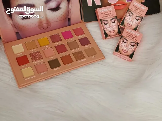 مجموعة اكسسوارات حومرة شادو مثبت حواجب ماسك علب هدايا