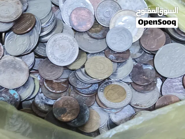 عملات مخلط1000 قطعه بي 550 دينار