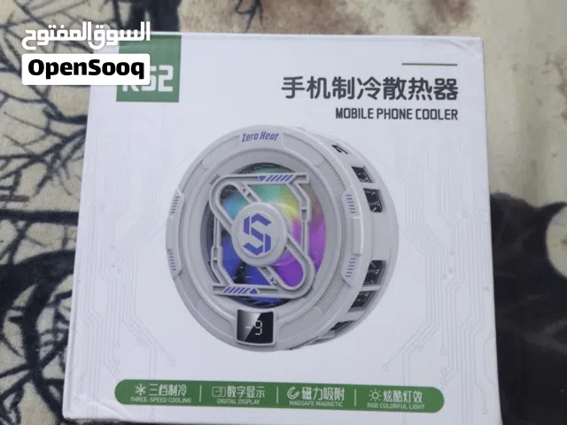 مروحة تبريد هاتف K52 باداء ممتاز وتبريد ثلجي 9- مضمون جديد مع كامل الملحقات