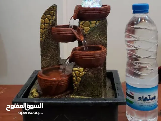 *نافورة ديكور داخلية بمظهر حجري أنيق* التوصيل مجاناً