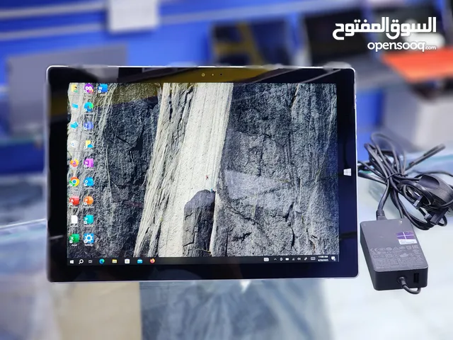 MICROSOFT SURFACE PRO 3 TABLET WINDOWS WITH MICROSOFT OFFICE ORIGINAL CHARGER BAG DELIVERY AVAILABLE