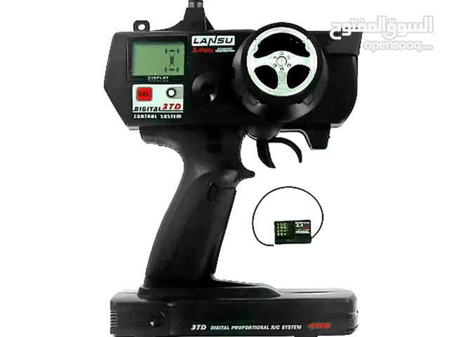 ريموت استقبال و  Rc transmitter 2.4ghz lansu 3-channel
