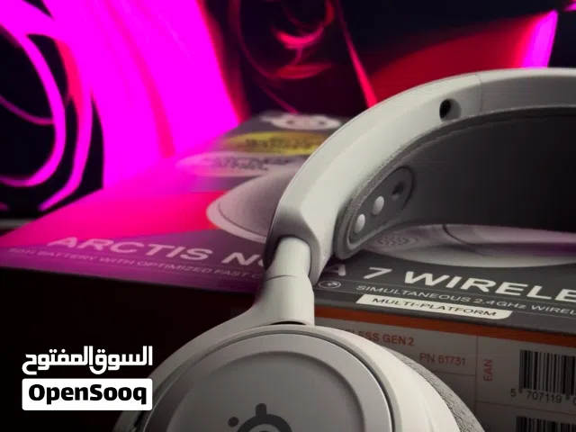 سماعه العاب ستيل سيريس اركتس نوفا 7 الجيل الثاني - steel series arctic nova 7 gen 2 for gaming