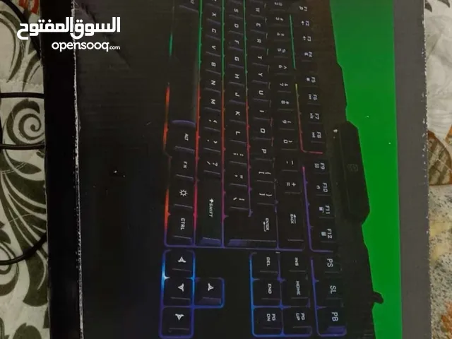 كيبورد وماوس LED