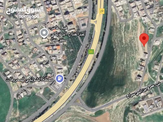 Residential Land for Sale in Amman Airport Road - Manaseer Gs