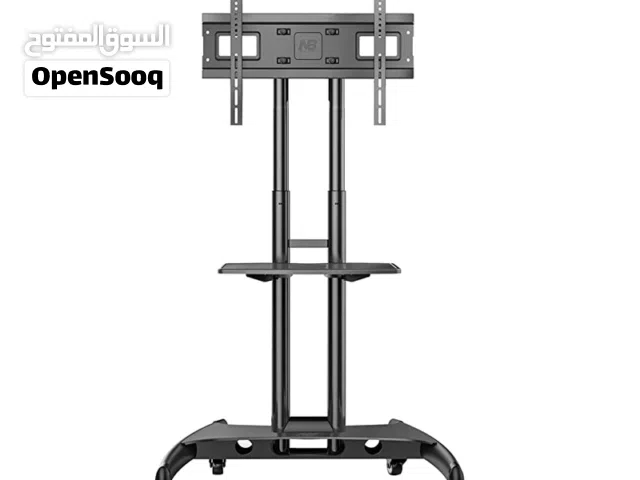 NB North Bayou AVA1500-60-1P 32" to 75" Standing Mobile TV Cart Bracket قاعدة تلفزيون