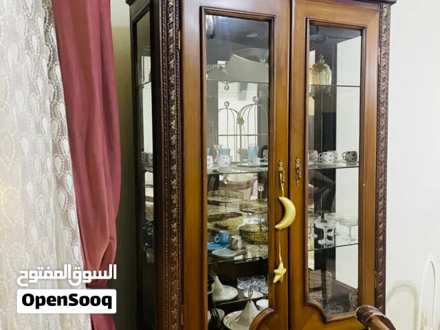 طاولة سفرة 8 كراسي زجاج حراري +بوفية