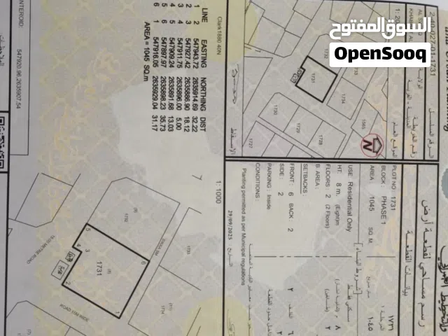 ارض سكنية للبيع