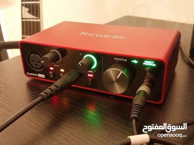 Audio interface (focusrite scarlett solo 3rd gen)