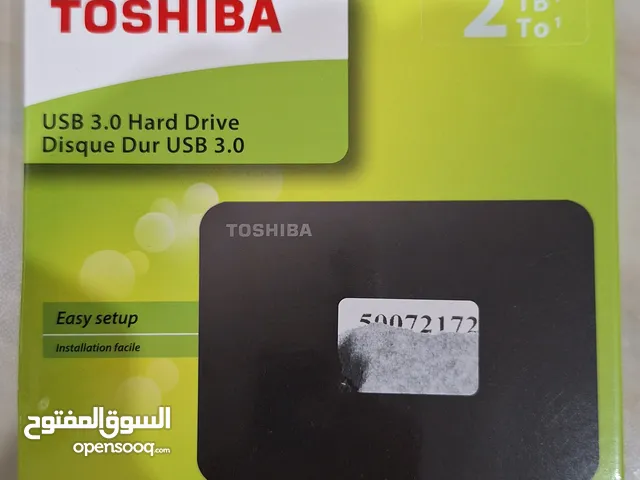 هارد ديسك Toshiba canvio جديد بالكرتونه