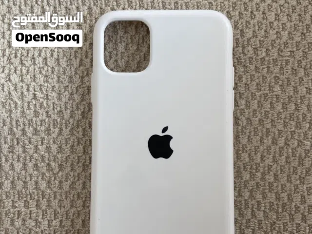 كفر ايفون 11.  سيليكون ابيض