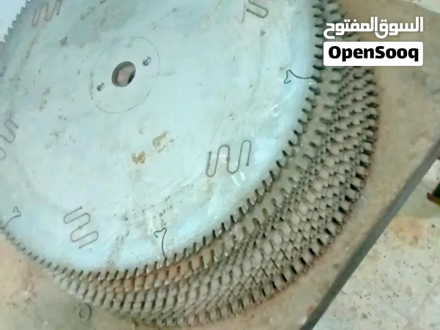 اسطوانات قص اخشاب مستعمله قياس 45سم ايطالي وتركي بحاله جيده عدد 22