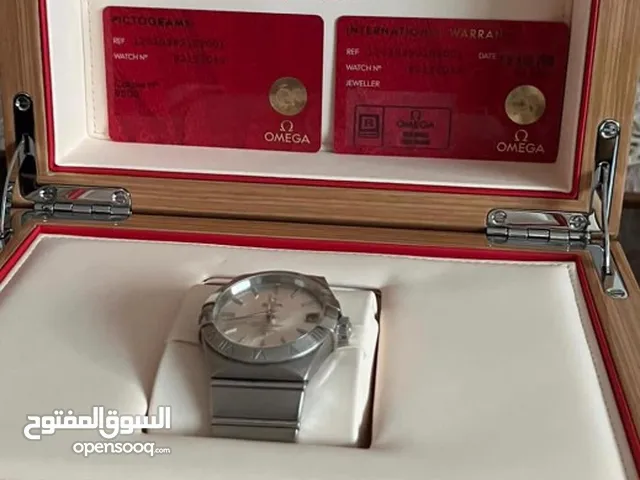 ساعات اوميغا رجالي للبيع في السعودية - ساعات ذكية : ساعات فضة