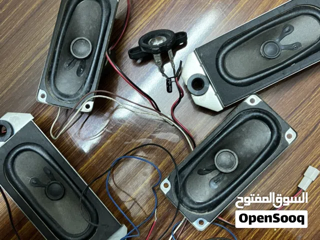 4 سماعات 10 واط وتويترات عدد2 15 واط