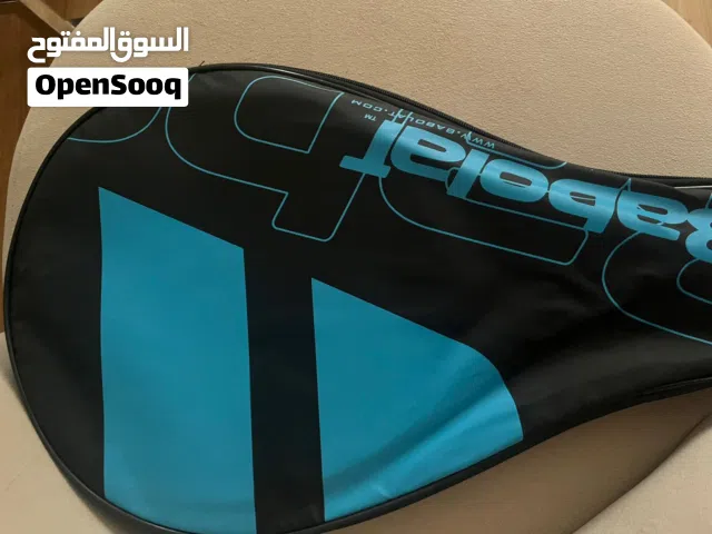 Padel racket with cover