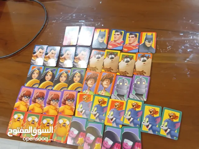 40حبة من بطاقات لعب MULTIVERSUS هو غير مو جود في الاردن عرض الحبة بنص وهم 40بطلعو 19 دينار صارو 10