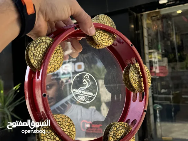 دف رق جوهره الفن لون احمر الأصلي جديد بافضل سعر