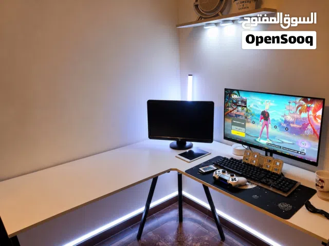 طاوله ب شكل ال مستعمله شهرين فقط