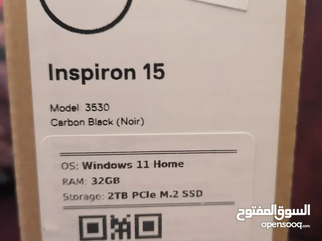 لاب توب Inspiron 15.6 Dell جديد نيو 2024 مكرشم