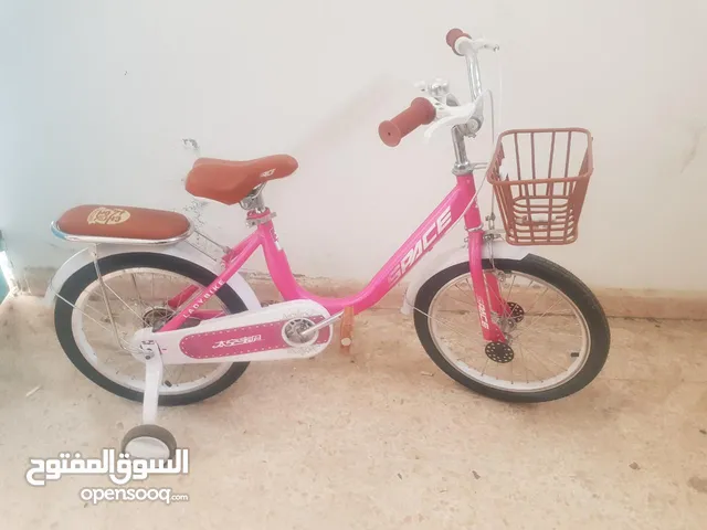 دراجة هوائية مقاس 18 بناتي لون زهر - 200435619 | السوق المفتوح