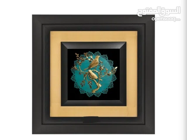 نايتينجيل مغرمة بلوحة من ورق الذهب عيار 24