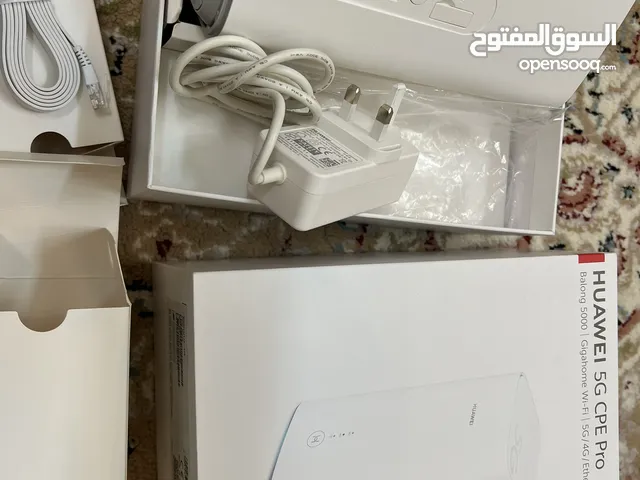 راوتر هواوي برو فايف جي 5g نظيف وشغال تمام مع الشحن الاصلي