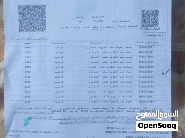 Residential Land for Sale in Mafraq Um Al Na'am Al Sharqiyyeh