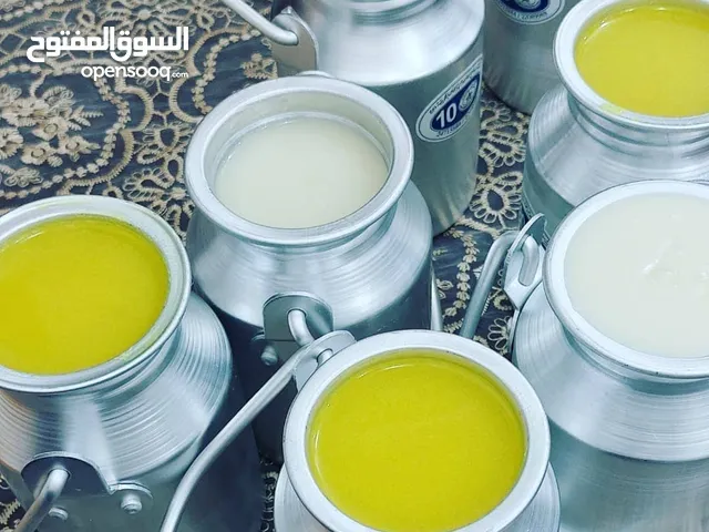 سمن غنم دهن عداني فاخر اصفر مبهر وابيض صافي بدون اضافات