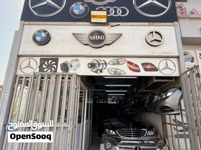 مشاريع الحسام بيع جميع قطع غيارالسيارات المستعمله المرسيديس - اودي - بي ام دابليو -مني كوبر