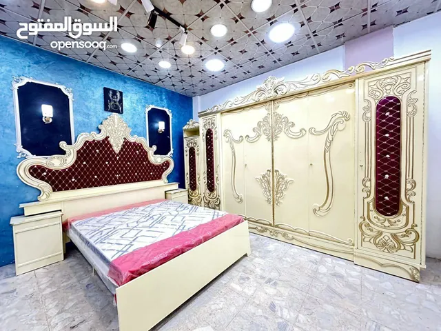 غرفة نوم 6ابواب مرمري عمل عراقي تتكون من 7قطع بسعر 925الف