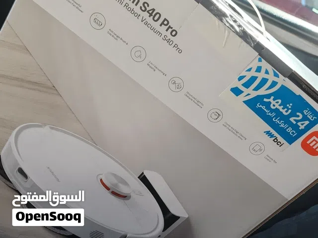 جديدة مكفولة سنتين s40 pro xiaomi روبوت المكنسة
