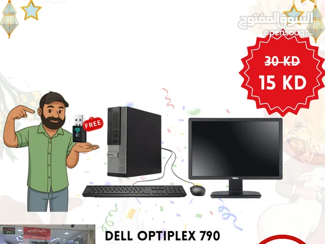 Dell OPTIPLEX 790 original Core i5 DESKTOP WITH LCD 19" Assemble in India 4 GB DDR3 RAM, HDD 500GB