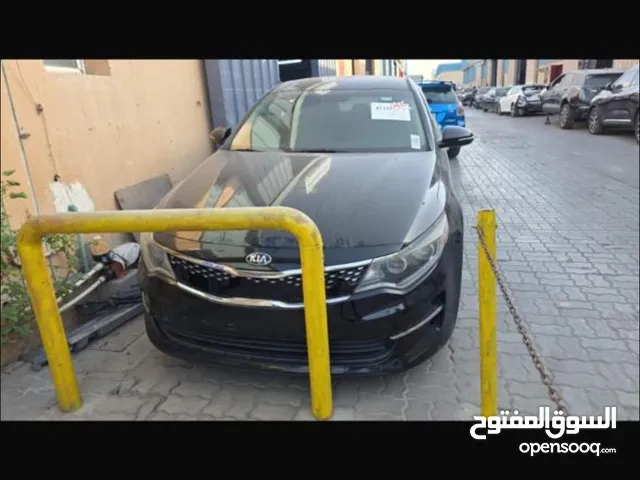 Kia optima ex 2016 black اوراق جمارك للبيع