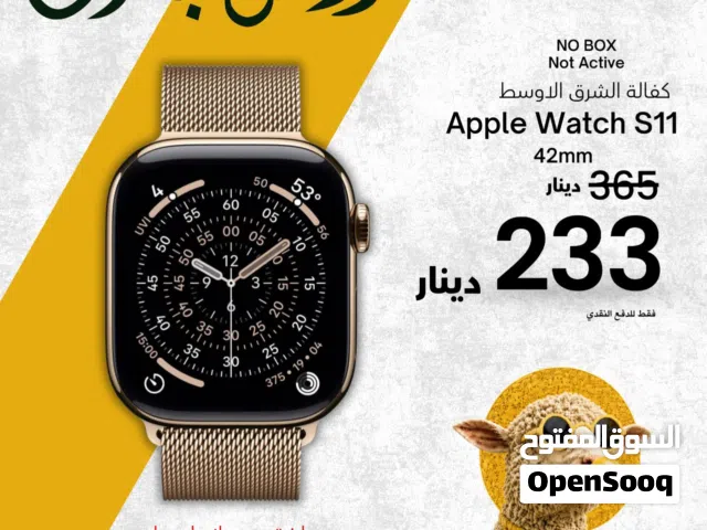 Apple watch s11 42m new without box // ابل واتش اس 11 جديد بدون كرتونة