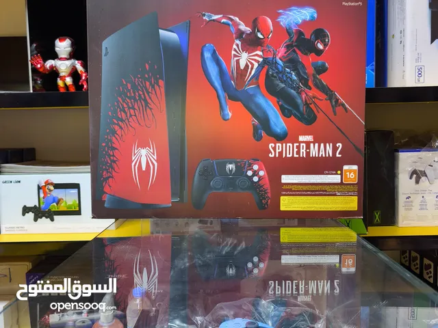 بلي5 فات جديد نسخة خاصة باندل سبايدرمان 2 ذاكرة 825 جيجا قابل للتهكير السعر 765 ألف.