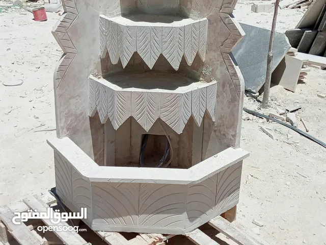 نوافير وشلالات وبابكيو احواض زريعه جميع انواع الحجر البناء والديكورات عروض دائما ان شاءالله
