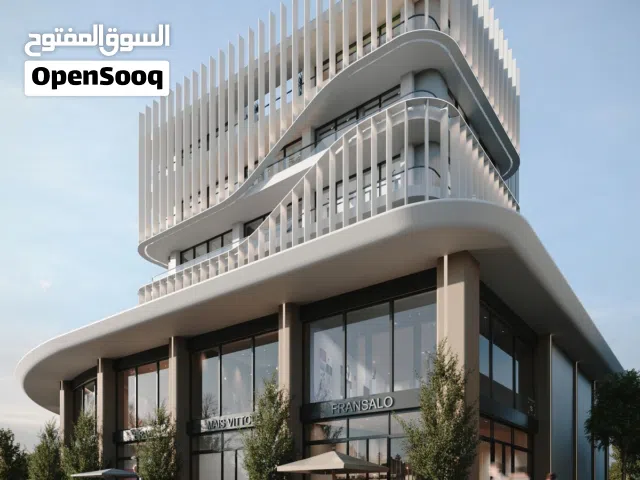 بناية تجارية ركن 3 طوابق للبيع – العالية