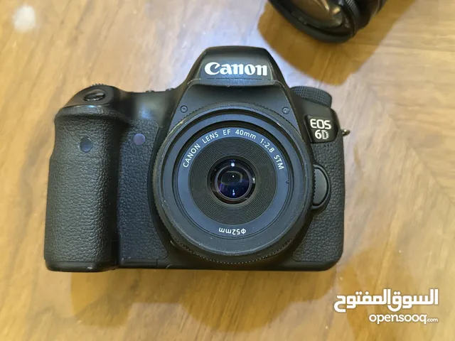 Canon eos 6d with canon 40mm lens and canon zoom lens ef 75-300mm