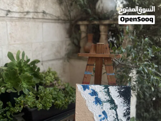 لوحة فنية مودرن - تجسيد أمواج البحر بتفاصيل بارزة