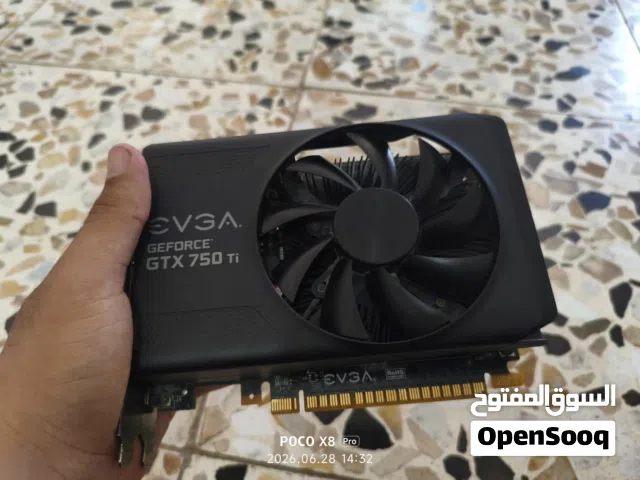 كارت شاشه gtx 750 ti يجي 2g