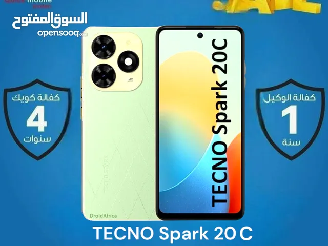 TECNO SPARK 20C ( 128 GB ) / 8 RAM NEW /// تكنو سبارك 20C ذاكرة 128 الجديد