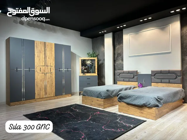 سلام عليكم موديل (سيلا 400) شبابي خمس قطع قياس كنتور 2.20 سرير عدد2 برغي وجوي حديد