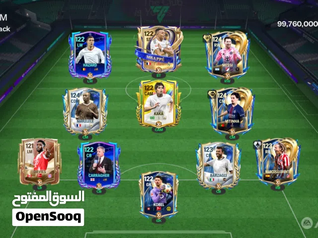 Fc mobile account Messi 124