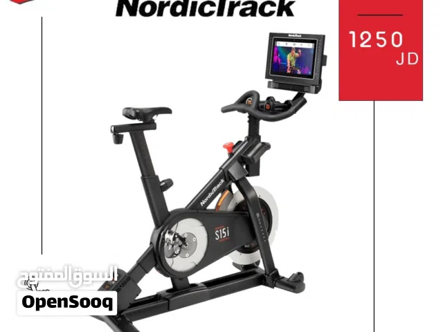 دراجة أمريكية ذكية Nordictrack S15i بشاشة لمس وتدريبات تفاعلية متقدمة للمنزل