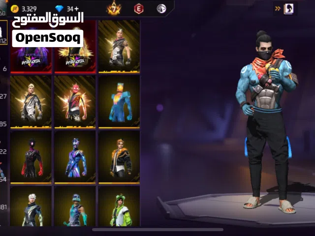Free Fire Accounts and Characters for Sale in Al Ahmadi